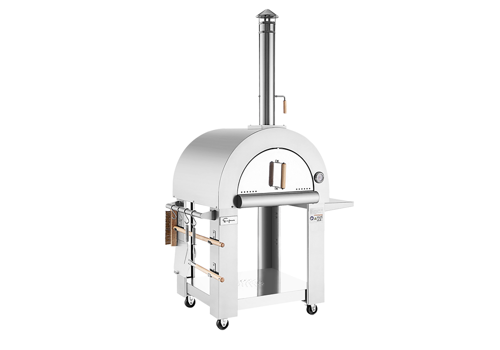 outdoor wood fired pizza oven