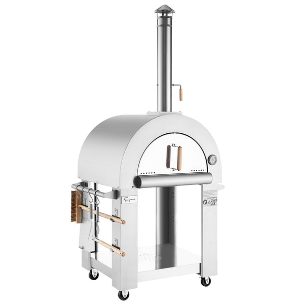outdoor wood burning pizza oven-1
