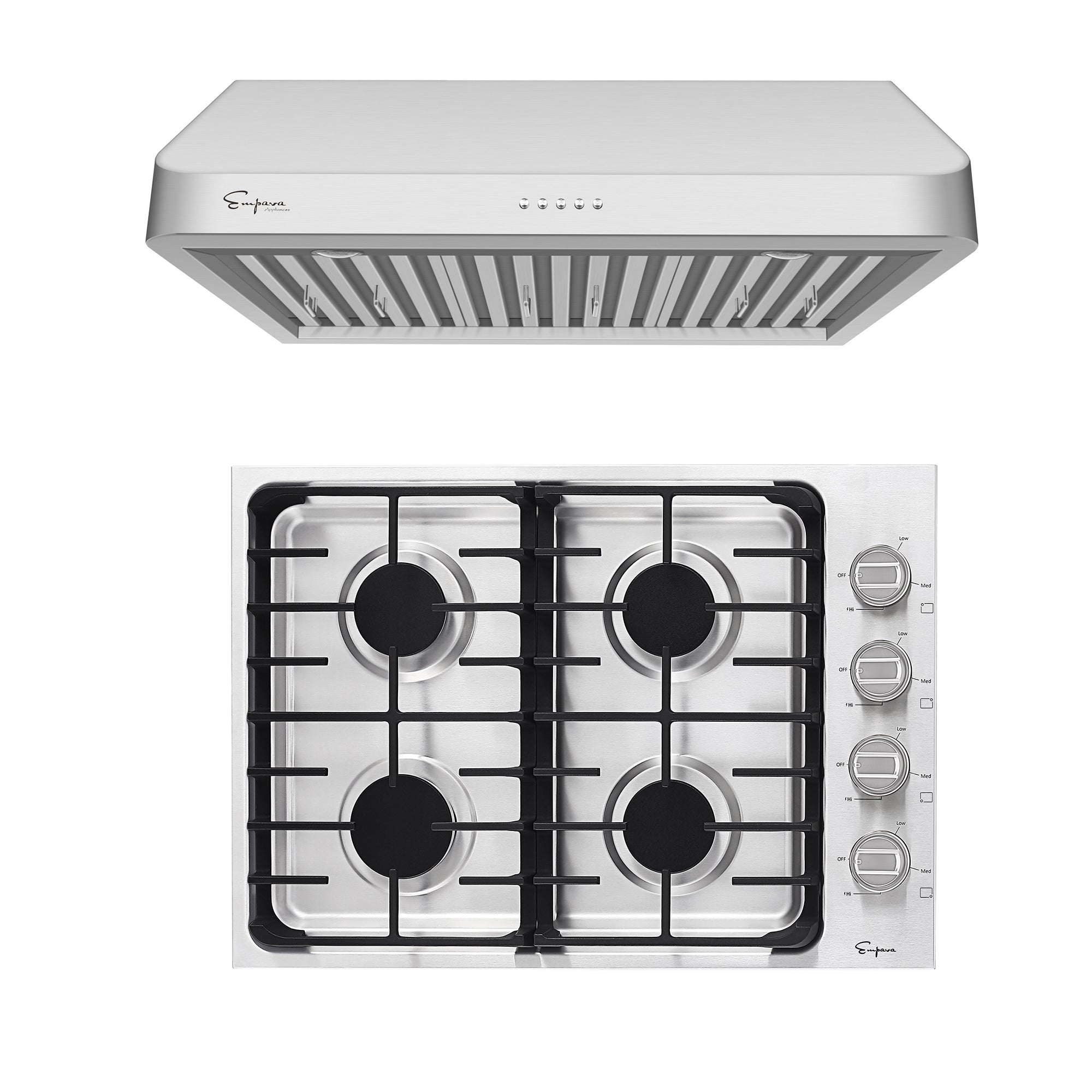 Whirlpool 36 Inch Gas Cooktop - White