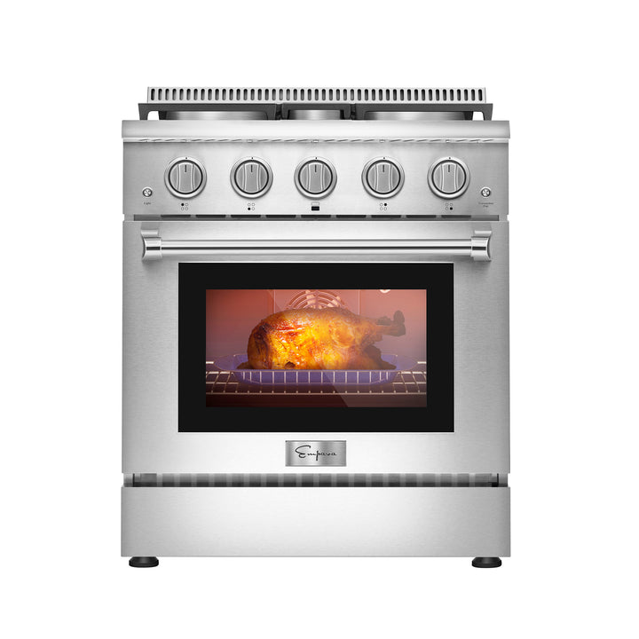 30 Inch Freestanding Range Gas Cooktop And Oven - EMPV-30GR03-3