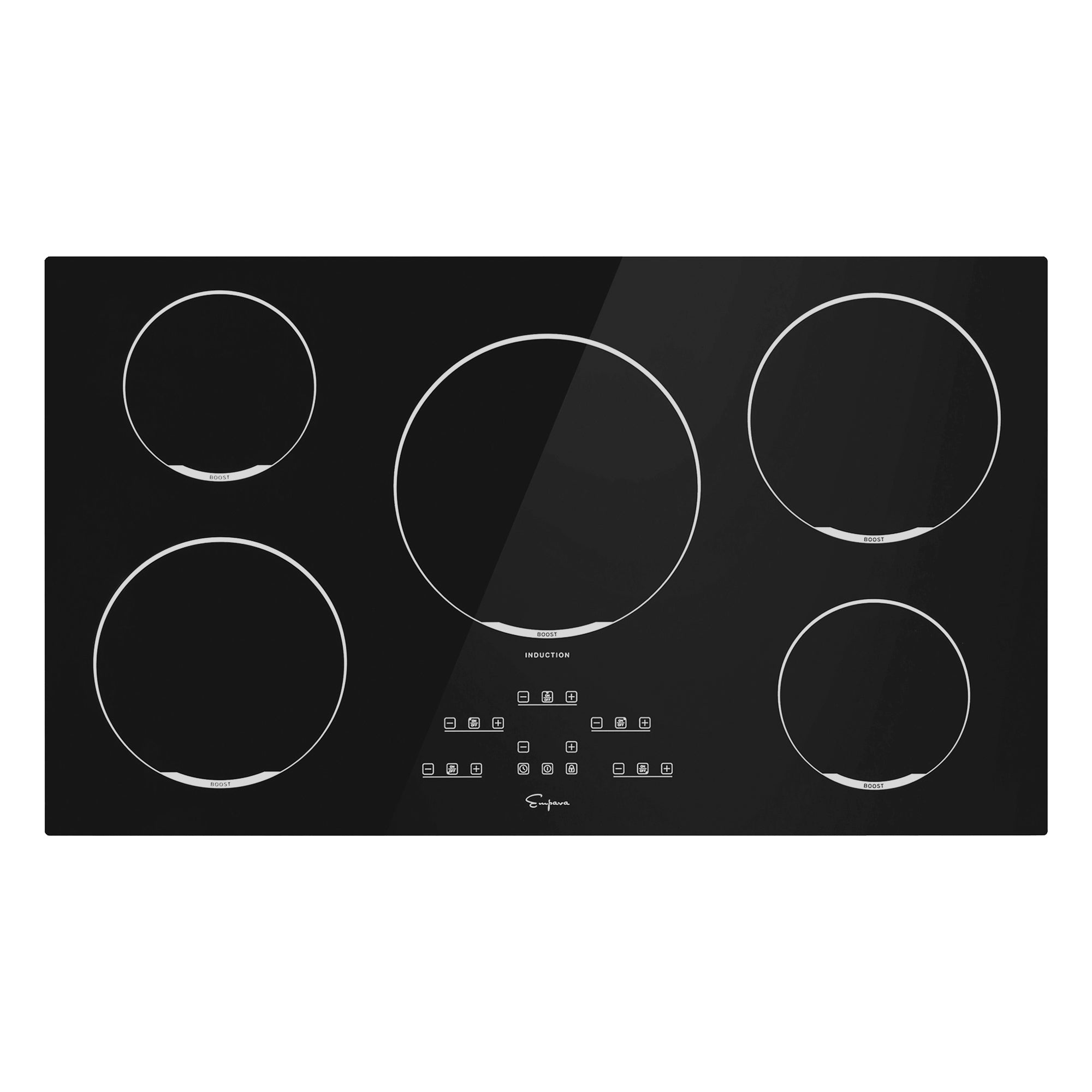 Empava 5-Piece Black Kitchen Gadget Set, Non-Stick