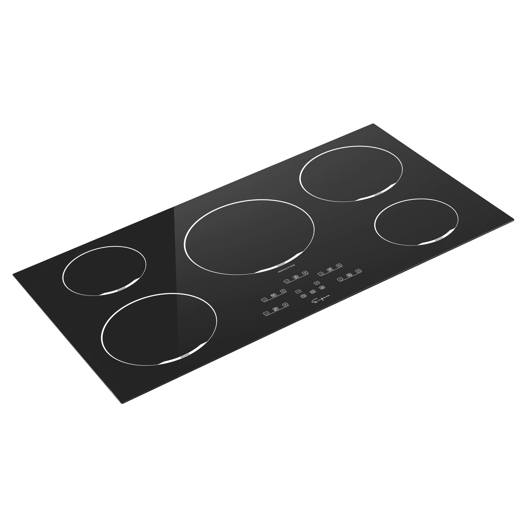 36 Inch Built-in Induction Cooktop with 5 Burners