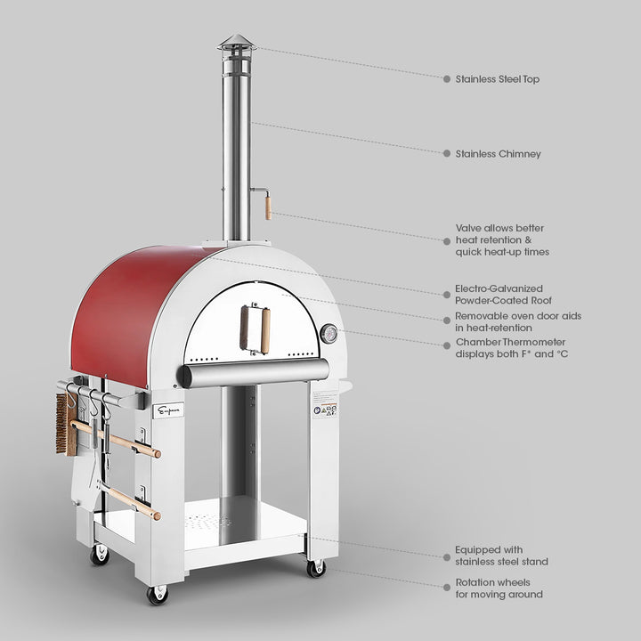 woodfired pizza oven-7
