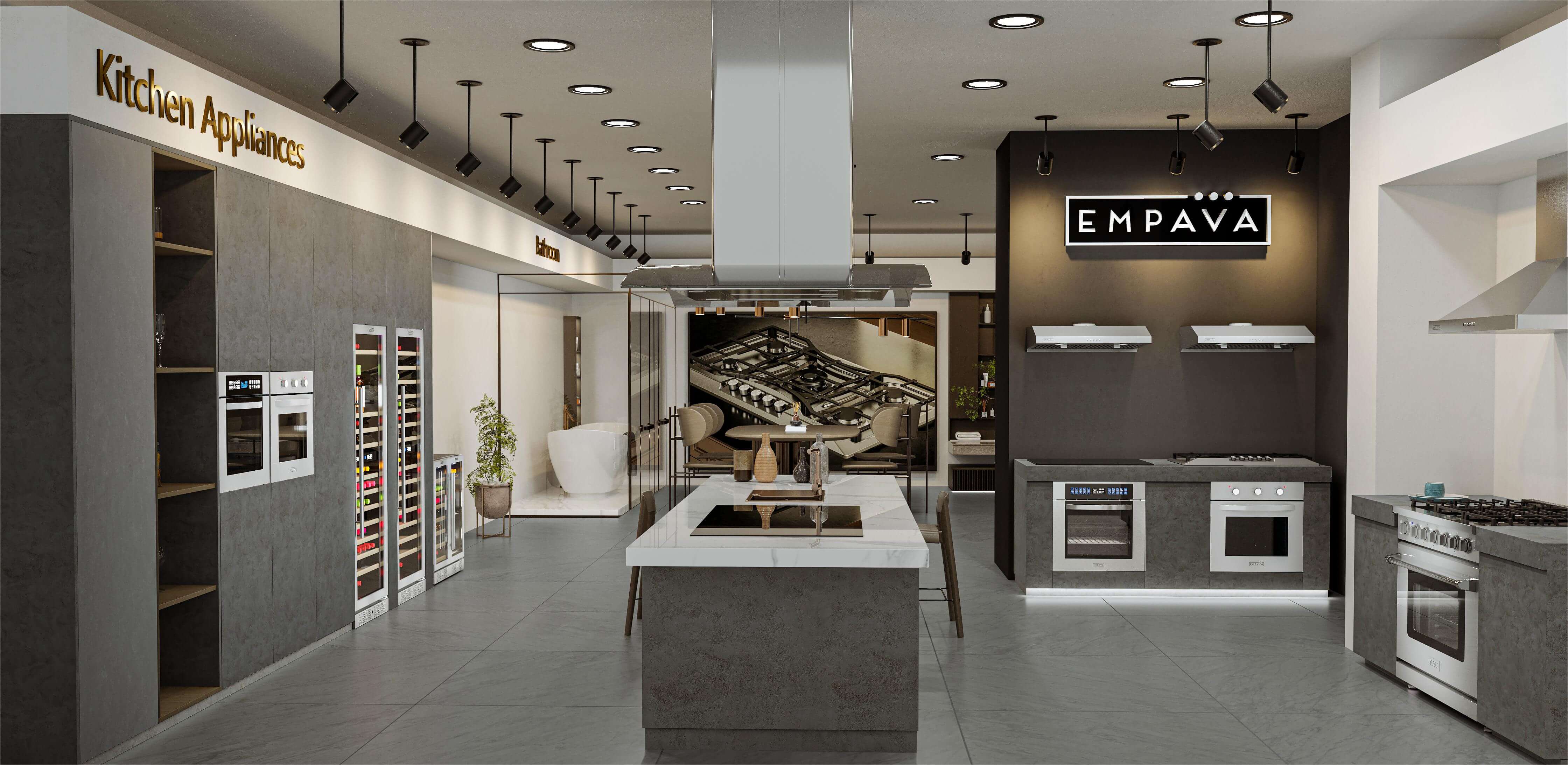 kitchen appliances empava showroom