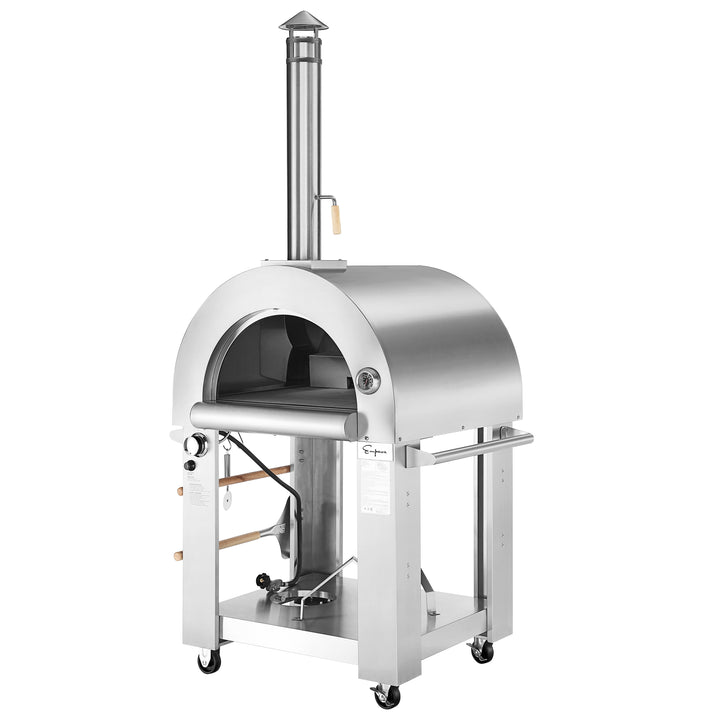outdoor gas pizza oven-5