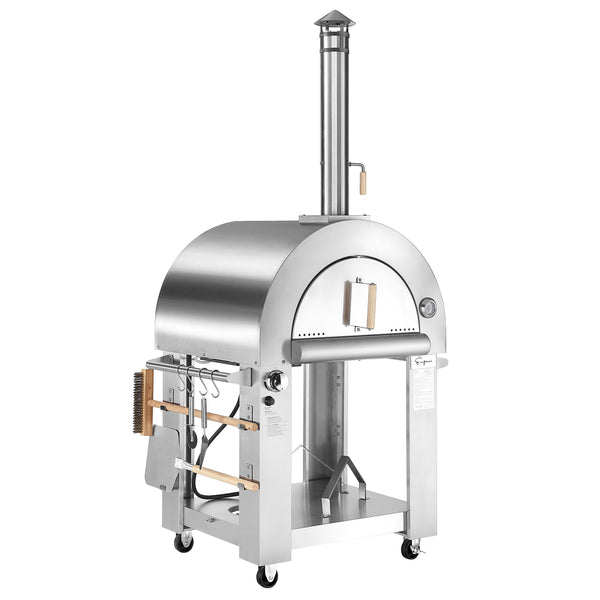 outdoor gas pizza oven-1