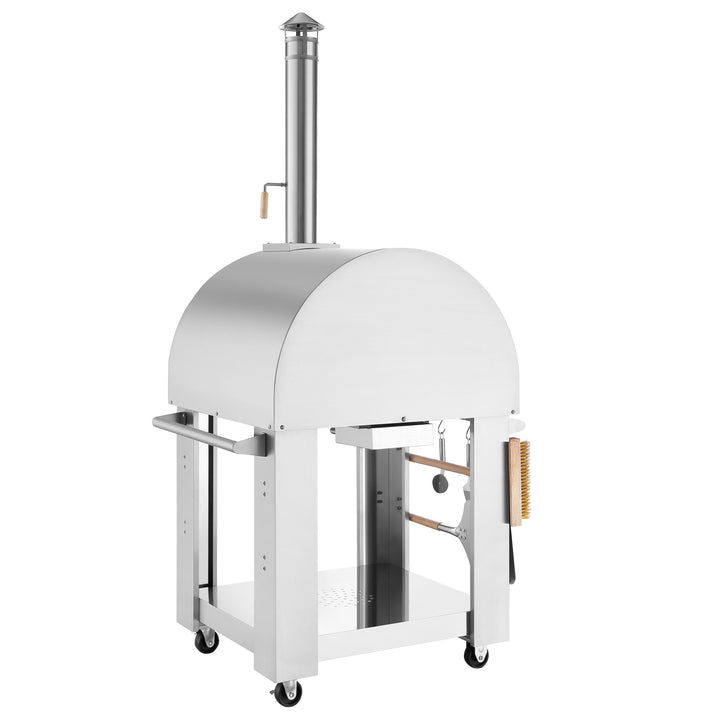 outdoor wood burning pizza oven-5