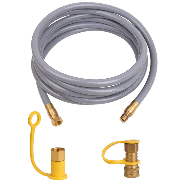 Empava 15 FT 3/8” ID Gas Quick Connect Hose Kit EMPV-150EH45