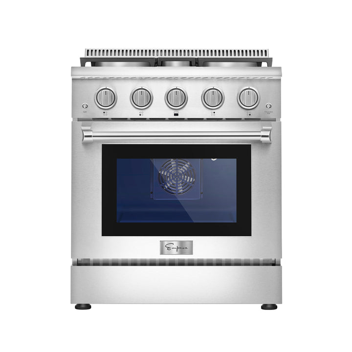 30 Inch Freestanding Range Gas Cooktop And Oven - EMPV-30GR03-1