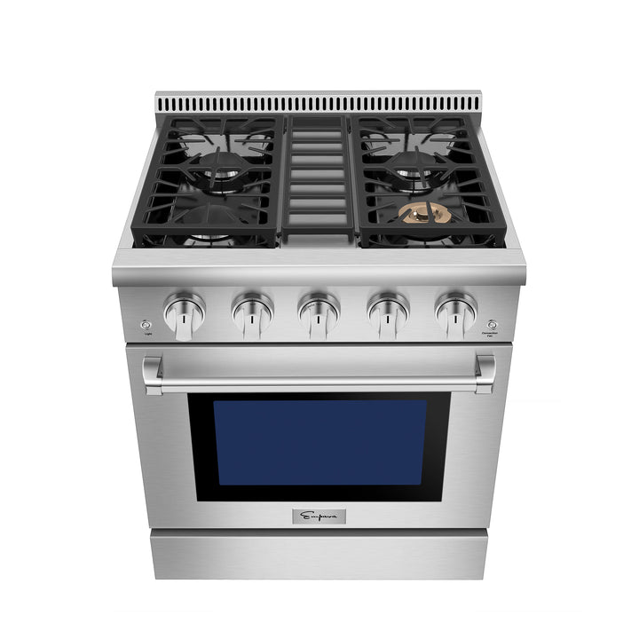 30 Inch Freestanding Range Gas Cooktop And Oven - EMPV-30GR03-2