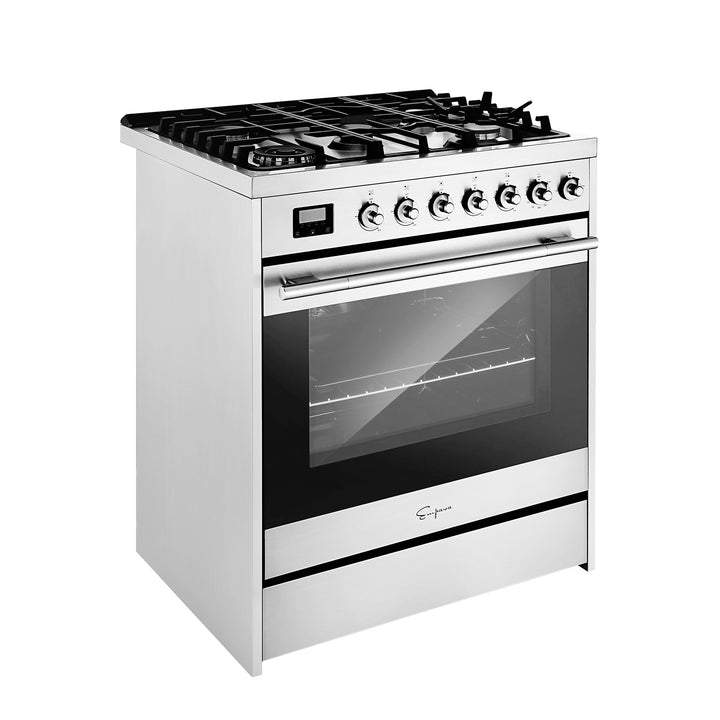 30 Inch Freestanding Range Gas Cooktop And Oven - EMPV-30GR06-2