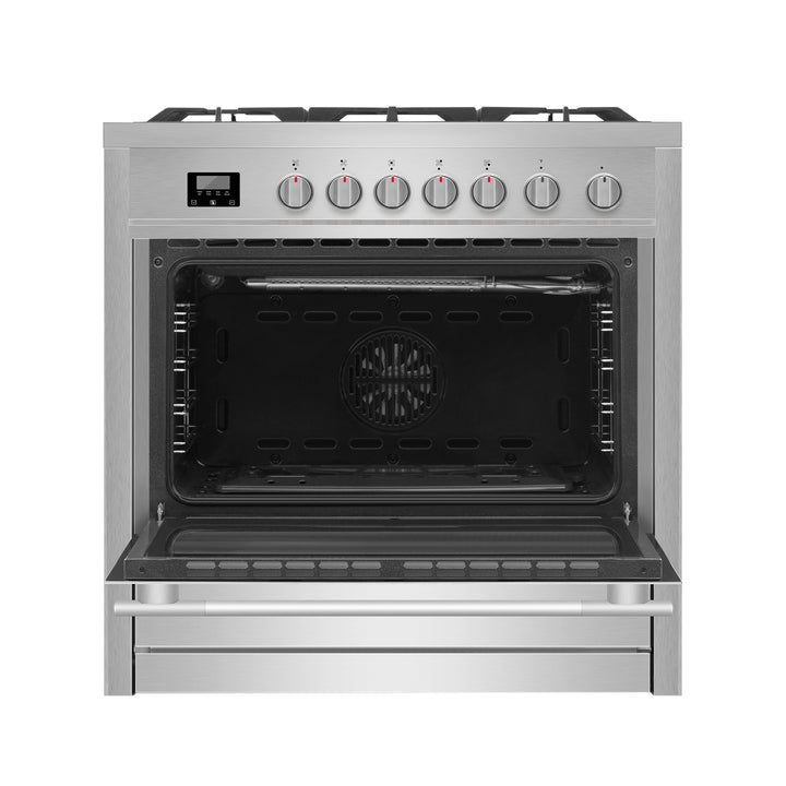 36 Inch Freestanding Range Gas Cooktop And Oven - EMPV-36GR01-5