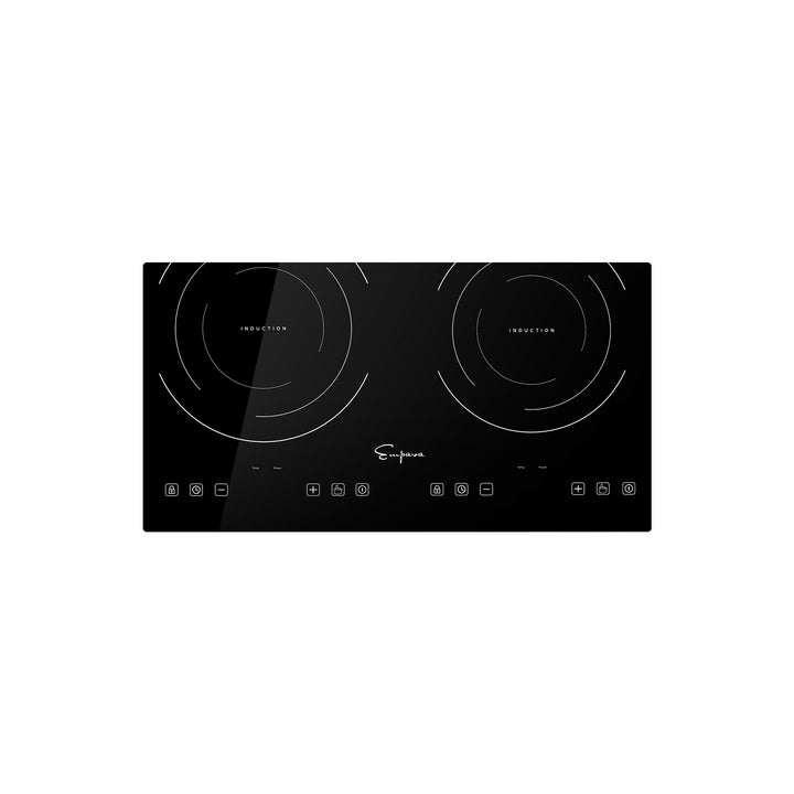 Induction Cooktop, 120V 1800W Electric Cooktop 2 Burner with