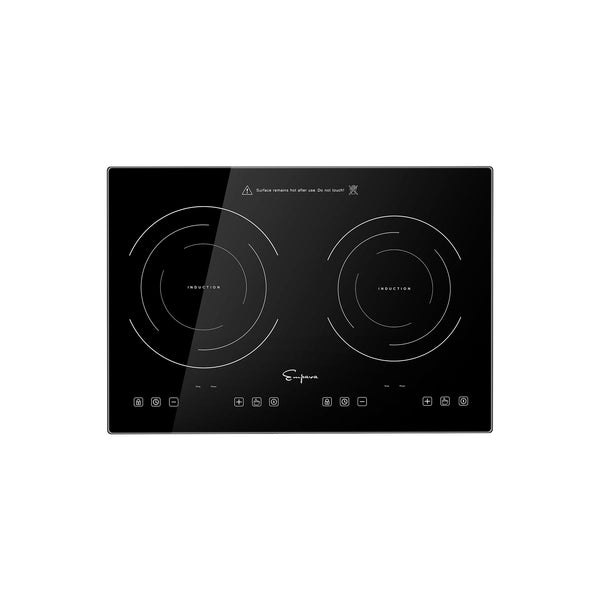 Empava Portable 13-in 2 Elements Black Induction Cooktop in the Induction  Cooktops department at